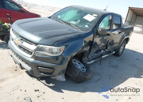 2017 Chevrolet Colorado Wt from USA, damaged, VIN 1GCGSBEA5H1192897